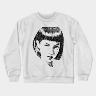 Beautiful Woman Portrait Crewneck Sweatshirt